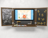 Интерактивный бизиборд с программным логопедическим комплексом и элементами «Школьная доска» - fgospostavki.ru - Лесной