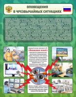 Стенд "Оповещения в чрезвычайных ситуациях" - fgospostavki.ru - Лесной
