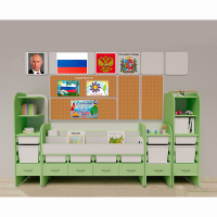 Уголок патриотического воспитания для дошкольников "Россия" Максимальный - fgospostavki.ru - Лесной