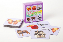 Набор магнитных карточек "Устный счет" (фон фиолетовый) - fgospostavki.ru - Лесной