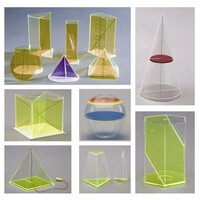 Базовый набор прозрачных геометрических тел с сечениями - fgospostavki.ru - Лесной