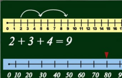 Комплект на магнитах "Числовой луч Трансформер" - fgospostavki.ru - Лесной