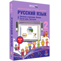 Русский язык 2 класс. Синтаксис и пунктуация. Лексика. Состав слова. Части речи - fgospostavki.ru - Лесной