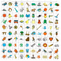 Обучающий конструктор «Мои первые слова» 100 картинок - fgospostavki.ru - Лесной