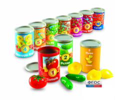 Набор для счета от 1 до 10 "Консервы" - fgospostavki.ru - Лесной