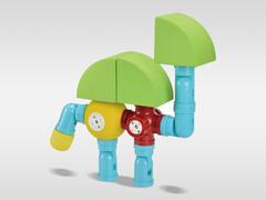 Мягкий магнитный конструктор "Макки" (37 деталей) - fgospostavki.ru - Лесной