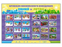 Интерактивный стенд "Правила безопасного поведения Зимой и Летом" - fgospostavki.ru - Лесной