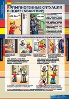 Комплект таблиц. ОБЖ. Поведение в криминогенных ситуациях. - fgospostavki.ru - Лесной