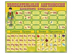 Комплект оборудования "Английский алфавит" с комплектом тематических магнитов - fgospostavki.ru - Лесной