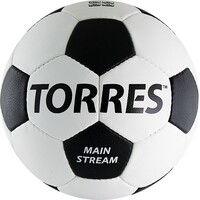 Мяч футбольный TORRES Main Stream (размер 4, синтетическая кожа, тренировочный) - fgospostavki.ru - Лесной