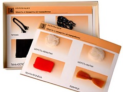 Коллекция "Шерсть и продукты ее переработки" (средняя школа) - fgospostavki.ru - Лесной