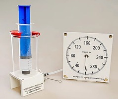 Прибор для изучения газовых законов (с манометром) - fgospostavki.ru - Лесной