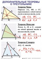 Комплект таблиц Треугольники (19 таблиц) - fgospostavki.ru - Лесной
