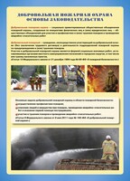 Комплект плакатов "Добровольная пожарная дружина" - fgospostavki.ru - Лесной