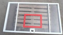 Щит баскетбольный тренировочный из поликарбоната (1200х900 мм) - fgospostavki.ru - Лесной