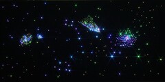 Настенный фиброоптический ковер "Млечный путь" 150х150, 300 точек - fgospostavki.ru - Лесной