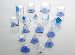 Набор геометрический 5 см (прозрачный) - fgospostavki.ru - Лесной