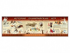 Настенное полотно "История Олимпийских игр" - fgospostavki.ru - Лесной