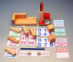 Игровой набор Фребеля "Календарь настольный" - fgospostavki.ru - Лесной