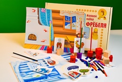 Игровой набор Фребеля "Мороз Иванович" (серия "Сказочный мир". Выпуск 2) - fgospostavki.ru - Лесной