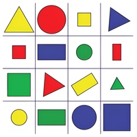 Тематическое поле-маршрутизатор «Цвета и формы» для мини-робота Bee-Bot/Blue-Bot - fgospostavki.ru - Лесной