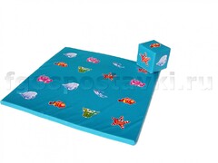 Игровой мат "Море" с кубиком - fgospostavki.ru - Лесной