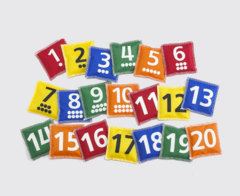 Мешочки с цифрами. Набор 20 шт. - fgospostavki.ru - Лесной