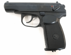 Массогабаритный лазерный макет пистолет Макарова ПМ со встроенным лазерным модулем и аккумуляторной батареей - fgospostavki.ru - Лесной