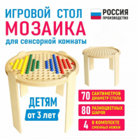 Игровой стол для сенсорной комнаты «Мозаика» - fgospostavki.ru - Лесной