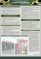 Стенд-уголок "Уголок призывника" - fgospostavki.ru - Лесной