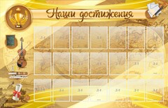 Стенд "Наши достижения" Вариант 5 - fgospostavki.ru - Лесной