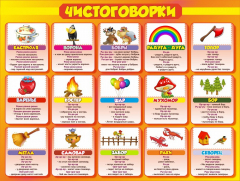 Стенд "Чистоговорки", часть 1 - fgospostavki.ru - Лесной