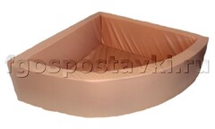 Сухой бассейн угловой полукруглый (без рисунка) - fgospostavki.ru - Лесной