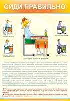 Стенд "Сиди правильно" - fgospostavki.ru - Лесной