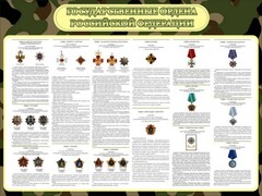 Стенд "Государственные ордена РФ" - fgospostavki.ru - Лесной