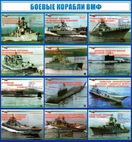 Стенд "Боевые корабли ВМФ" - fgospostavki.ru - Лесной