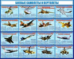 Стенд "Боевые самолеты и вертолеты" - fgospostavki.ru - Лесной