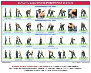 Комплект плакатов "Боевые приемы борьбы" - fgospostavki.ru - Лесной