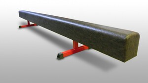 Бревно гимнастическое напольное, мягкое на металлических опорах (3м) - fgospostavki.ru - Лесной