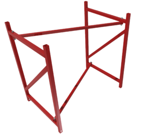 Ферма баскетбольная для щита из фанеры (вынос 0,5 м) - fgospostavki.ru - Лесной