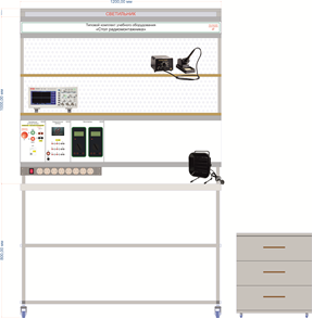 Стол радиомонтажника с приборами - fgospostavki.ru - Лесной