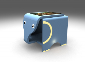 Интерактивный стол "Слоник" 32" (2 касания) - fgospostavki.ru - Лесной