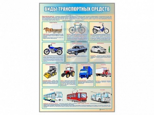 Стенд "Виды транспортных средств" - fgospostavki.ru - Лесной