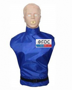 "Александр-02" тренажер-манекен взрослого пострадавшего для отработки приемов сердечно-легочной реанимации (голова, торс) - fgospostavki.ru - Лесной