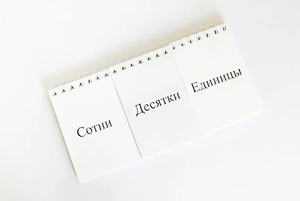 Перекидное табло для устного счета (ламинированное) - fgospostavki.ru - Лесной