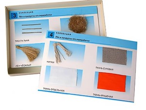 Коллекция "Лен и продукты его переработки" (средняя школа) - fgospostavki.ru - Лесной