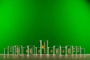 Комплект стаканов химических стеклянных (15 штук) - fgospostavki.ru - Лесной