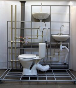 Учебный стенд «Система канализации многоквартирного дома» - fgospostavki.ru - Лесной