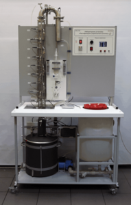 Лабораторная установка «Ректификация», тарельчатая колонна - fgospostavki.ru - Лесной