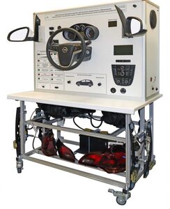 Действующий обучающий комплекс для изучения электрического оборудования, электрических и электронных цепей, а также мультиплексных сетей легковых автомобилей  - fgospostavki.ru - Лесной